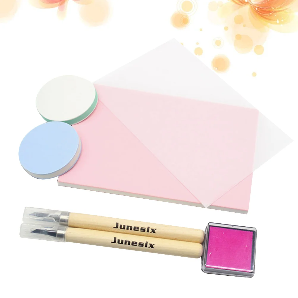 1 Set Rubber Stamp Accessories Assorted Carving Tools DIY Stamp for Students Women Men (Random Color)
1 Set Rubber Stamp Accessories Assorted Carving Tools DIY Stamp for Students Women Men (Random Color)