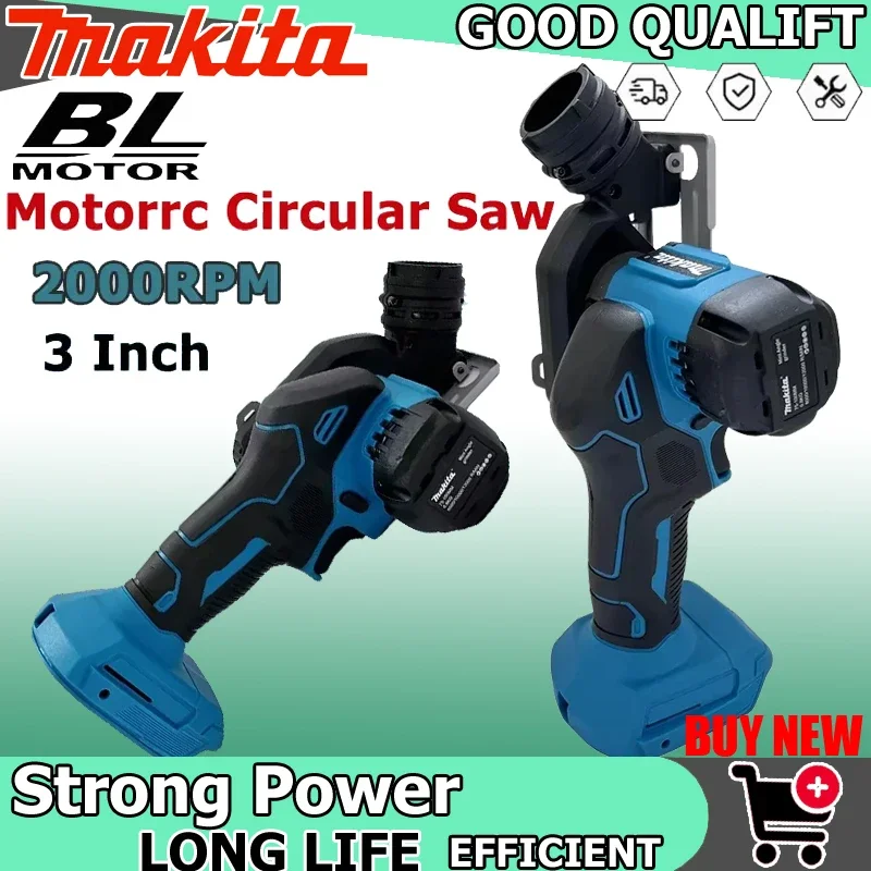 Аккумуляторная циркулярная пила Makita 3 дюйма, ручная угловая шлифмашина, перезаряжаемый отрезной инструмент 18В для резки металла, дерева, плитки, мрамора
Аккумуляторная циркулярная пила Makita 3 дюйма, ручная угловая шлифмашина, перезаряжаемый отрезной инструмент 18В для резки металла, дерева, плитки, мрамора