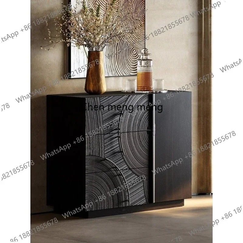 HR All solid wood, marble side cabinet, high-end, entrance modern starry sky engraving storage cabinet
HR All solid wood, marble side cabinet, high-end, entrance modern starry sky engraving storage cabinet