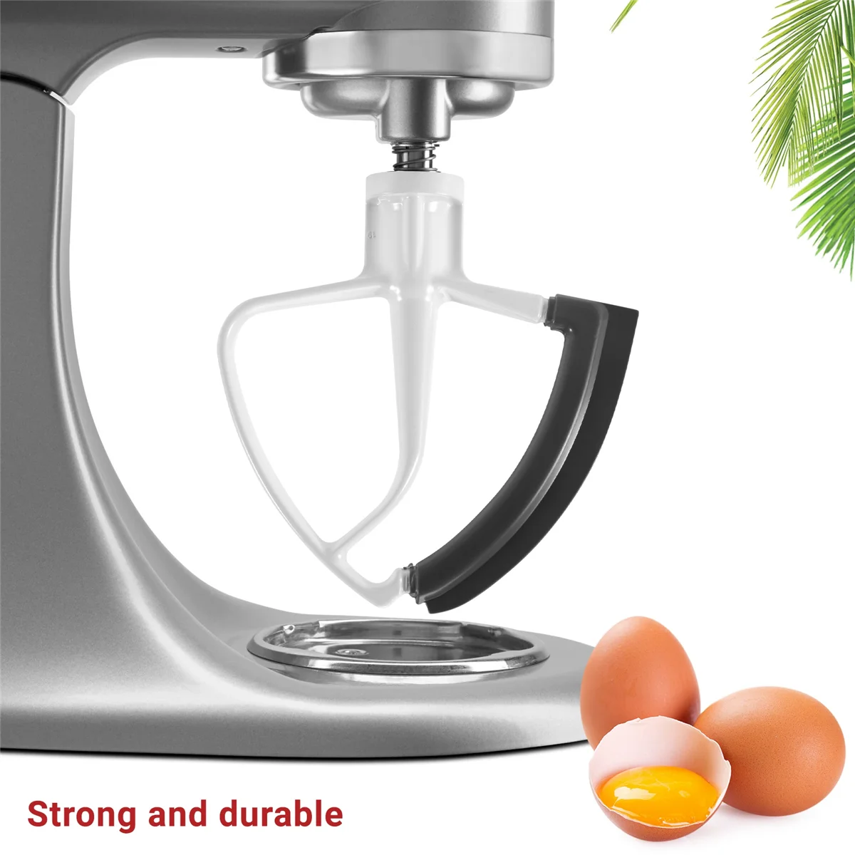 BTCL Flex Edge Beater for Mixer 4.5-5 QT Tilt-Head Stand Mixer Attachments, Mixer Paddle Accessories
BTCL Flex Edge Beater for Mixer 4.5-5 QT Tilt-Head Stand Mixer Attachments, Mixer Paddle Accessories