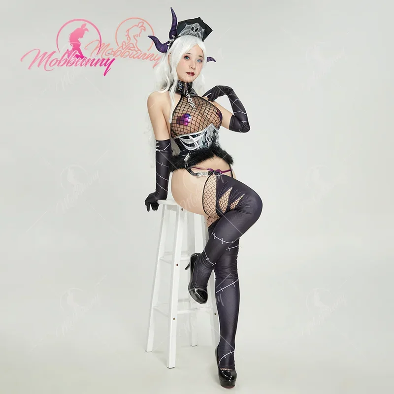 EE01 Mobbunny Women's Sexy Lingerie Mesh Top Panty Set with Headband and Waist Belt Cosplay Costume&0Ww
EE01 Mobbunny Women's Sexy Lingerie Mesh Top Panty Set with Headband and Waist Belt Cosplay Costume&0Ww
