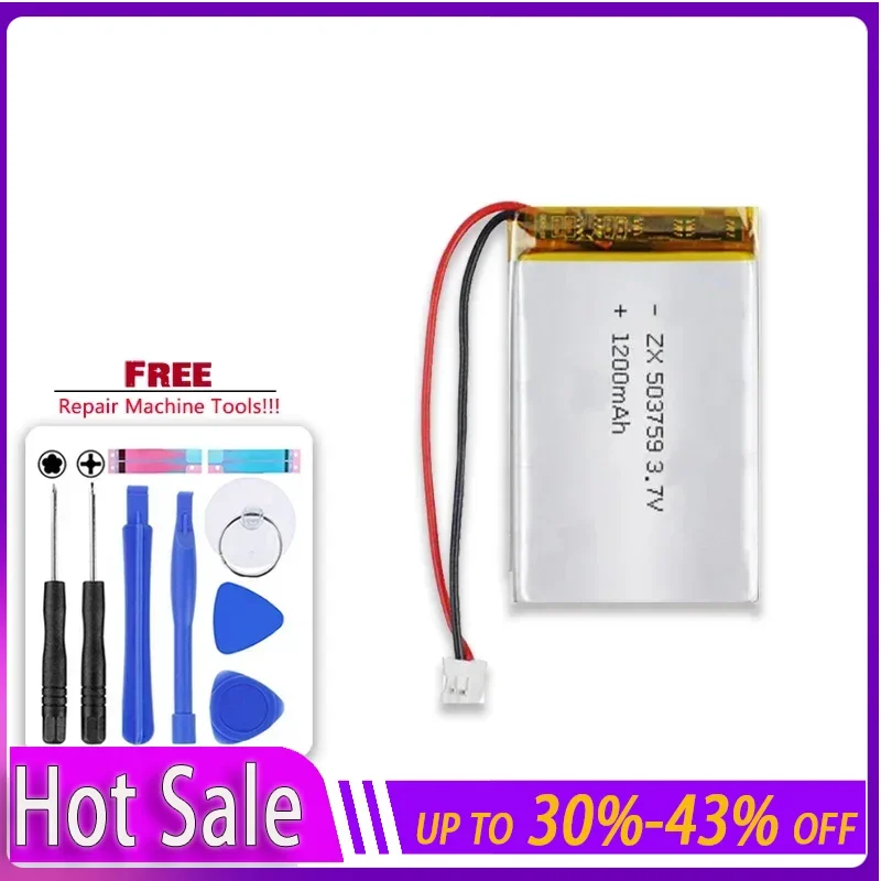 Multi - Function Device Battery 1300mAh For Bluetooth Speaker GPS PDA POS Camera 503759 long-lasting and replaceable battery
Multi - Function Device Battery 1300mAh For Bluetooth Speaker GPS PDA POS Camera 503759 long-lasting and replaceable battery