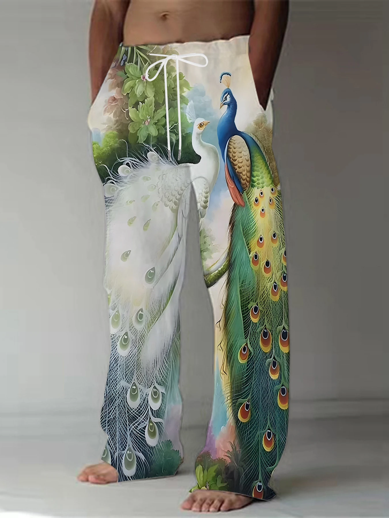 2026 Men's Printed Straight Leg Pants Vibrant Abstract Pattern Drawstring Waist Loose Fit Summer Beach Casual Swim Shorts
2026 Men's Printed Straight Leg Pants Vibrant Abstract Pattern Drawstring Waist Loose Fit Summer Beach Casual Swim Shorts