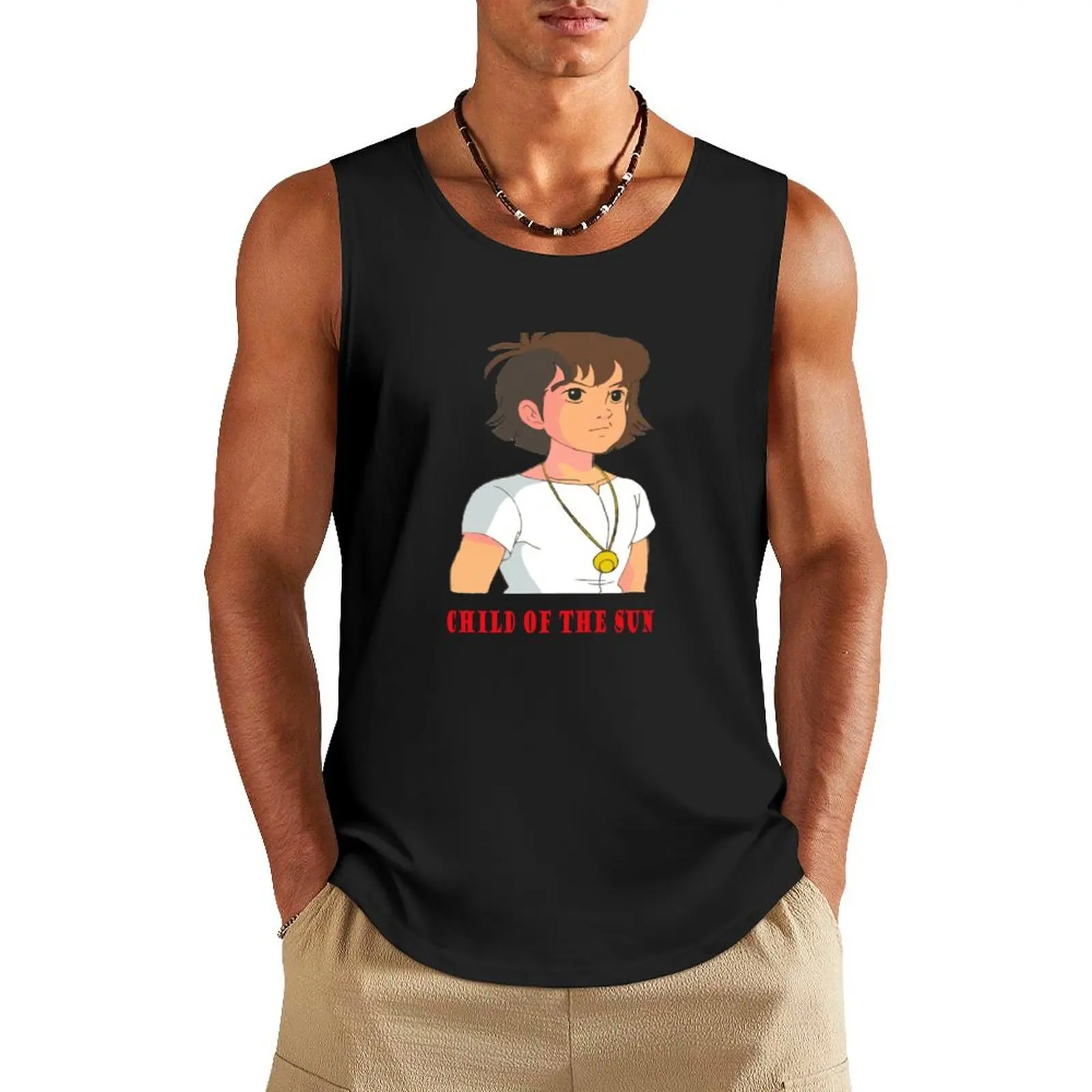 Esteban - Child Of The Sun Tank Top Men's summer t-shirt gym training accessories
Esteban - Child Of The Sun Tank Top Men's summer t-shirt gym training accessories