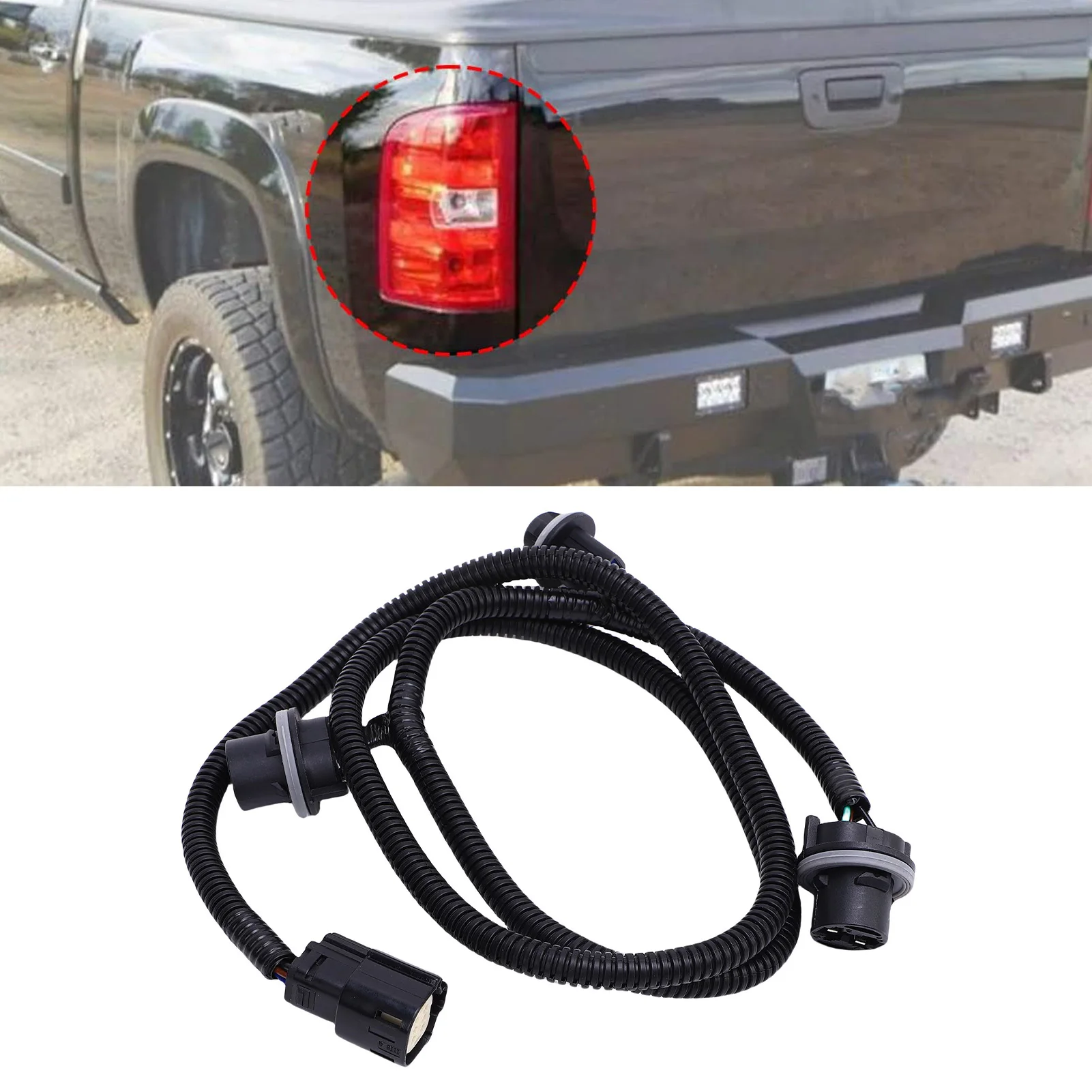 Tail Lamp Harness Heatproof Wire Socket Replacement For GM Chevrolet Silverado 1500 2500 HD 3500 HD 2016-2019 Left LHD 23295978
Tail Lamp Harness Heatproof Wire Socket Replacement For GM Chevrolet Silverado 1500 2500 HD 3500 HD 2016-2019 Left LHD 23295978