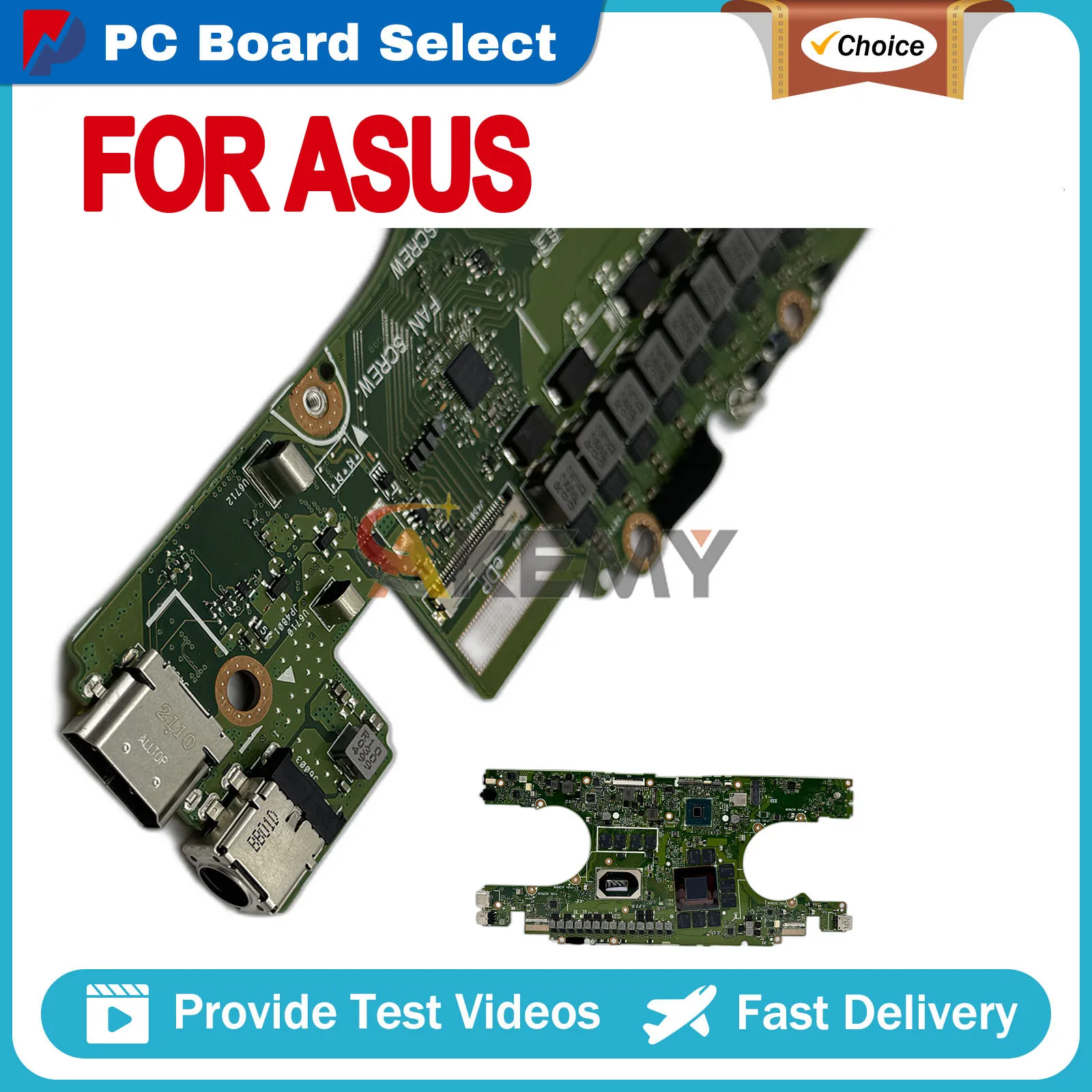 For ASUS Zenbook Pro Duo UX582LR LRX582LR UX582 UX580 RX580L Laptop Motherboard I7-10870H I9-10980H 16G/32G-RAM RTX3070-8G
For ASUS Zenbook Pro Duo UX582LR LRX582LR UX582 UX580 RX580L Laptop Motherboard I7-10870H I9-10980H 16G/32G-RAM RTX3070-8G