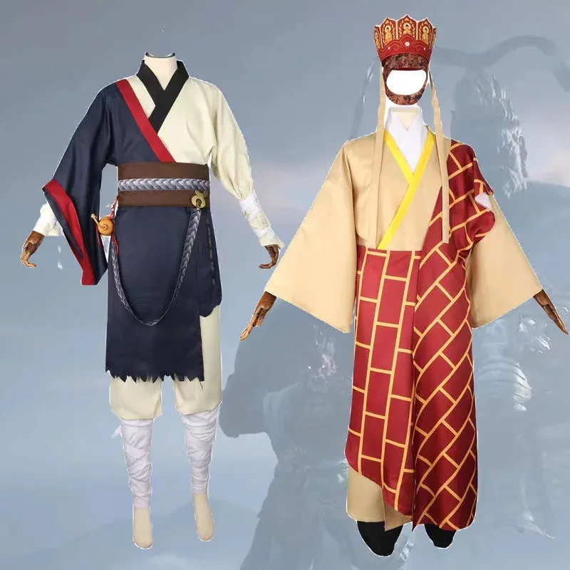 Black Myth Wukong cosplay Tang Monk game set, costume master Tang Sanzang cosplay Sun Wukong costume
Black Myth Wukong cosplay Tang Monk game set, costume master Tang Sanzang cosplay Sun Wukong costume
