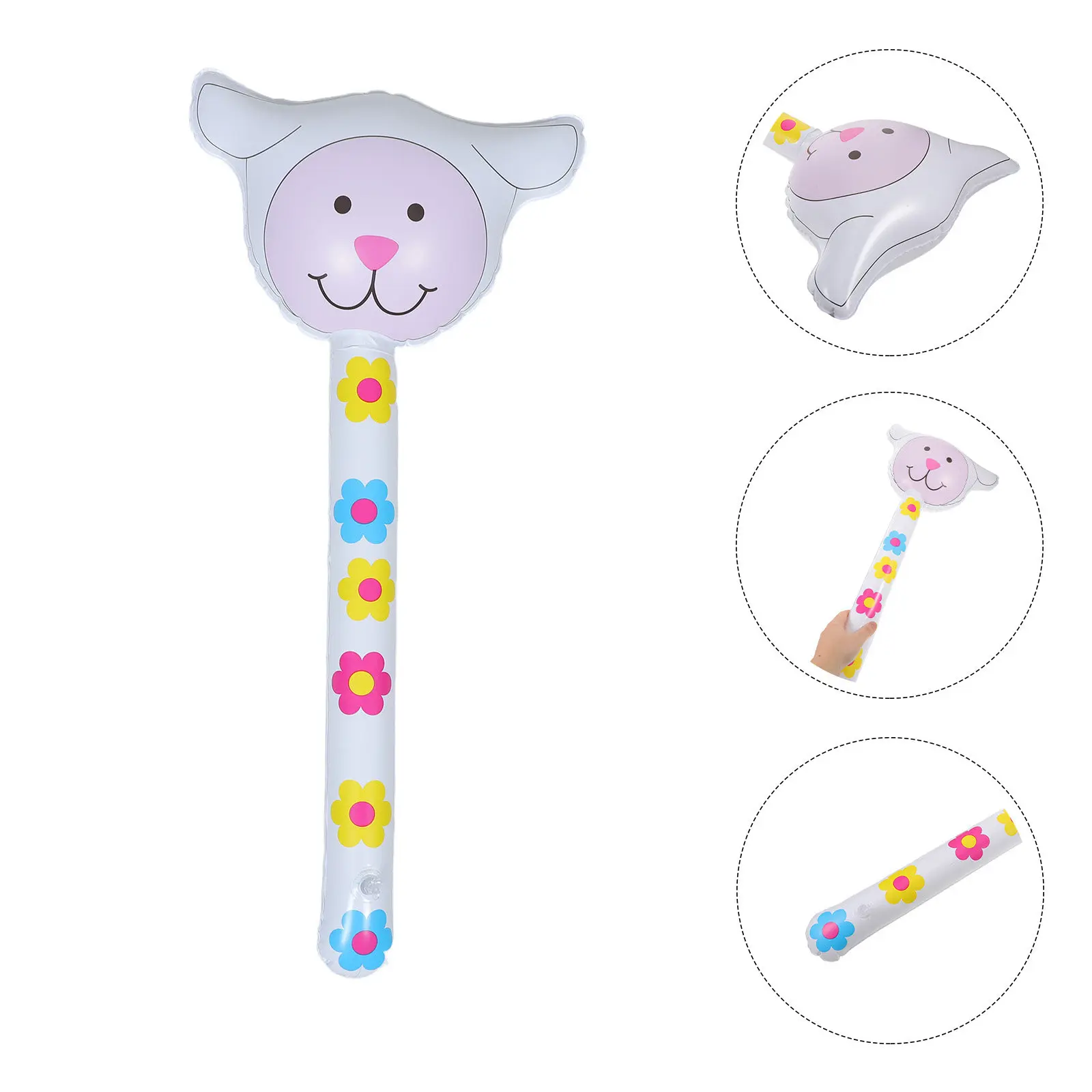 4Pcs Animal Inflatable Stick Creative Cartoon Blow-Up Sticks for Kids Birthday Party Jungle Theme Decorations 31 Inch Rabbit
4Pcs Animal Inflatable Stick Creative Cartoon Blow-Up Sticks for Kids Birthday Party Jungle Theme Decorations 31 Inch Rabbit