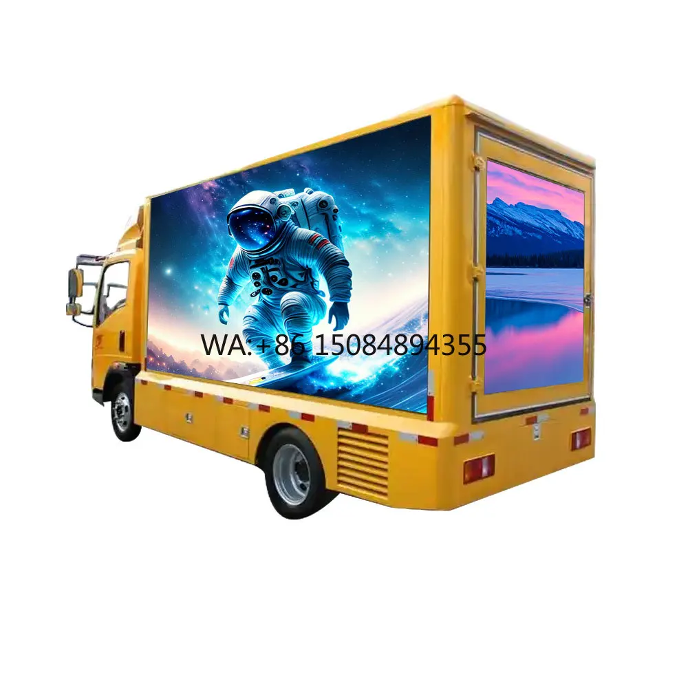 Sunrise Energy Saving Outdoor Screens Led Mobile Truck Advertising for Sale P6 P8 Full Color Truck Van Car Trailer Led Billboard
Sunrise Energy Saving Outdoor Screens Led Mobile Truck Advertising for Sale P6 P8 Full Color Truck Van Car Trailer Led Billboard