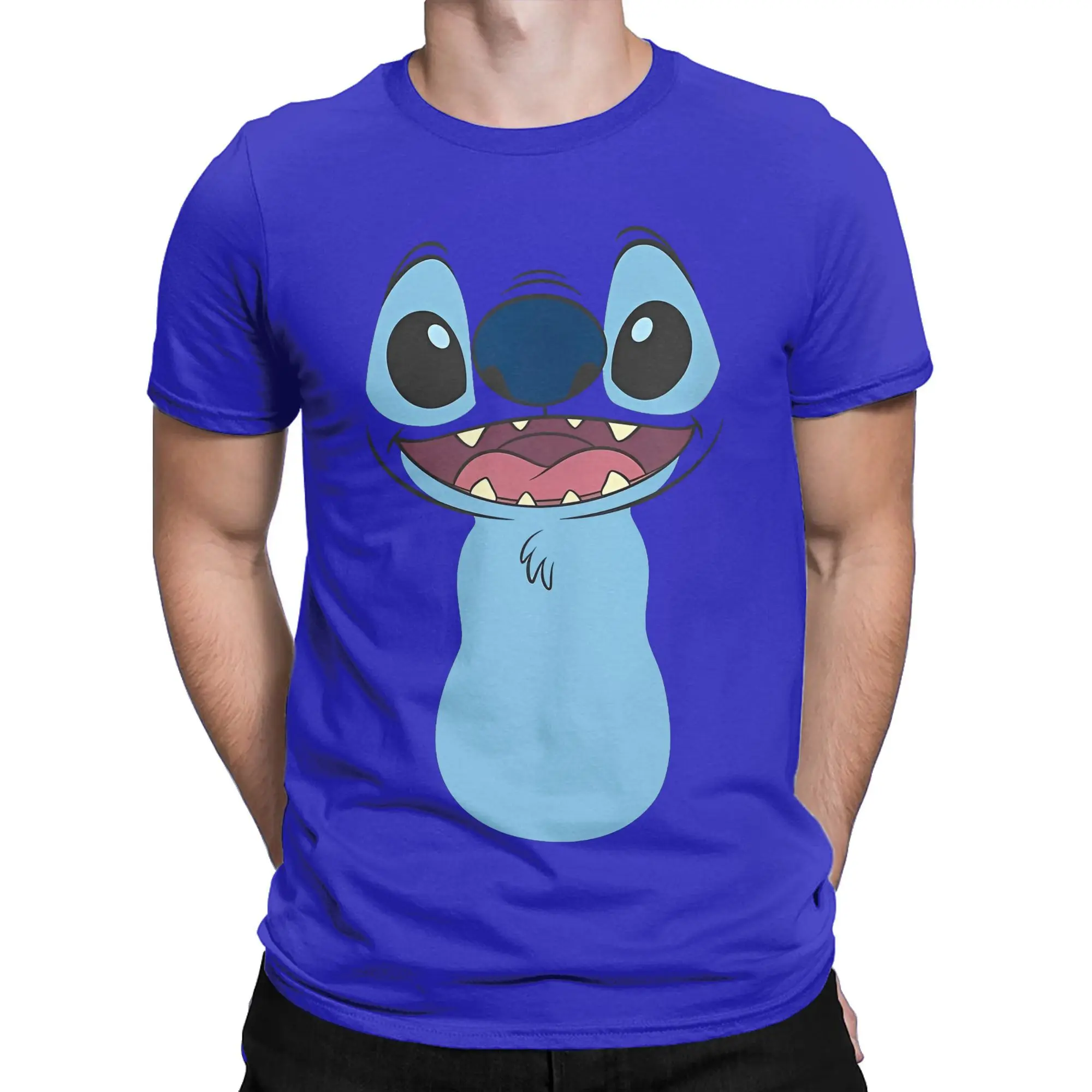 Lilo and Stitch Big Stitch Face Men's T Shirt Funny Tees Short Sleeve O Neck T-Shirt Cotton Summer Clothes
Lilo and Stitch Big Stitch Face Men's T Shirt Funny Tees Short Sleeve O Neck T-Shirt Cotton Summer Clothes