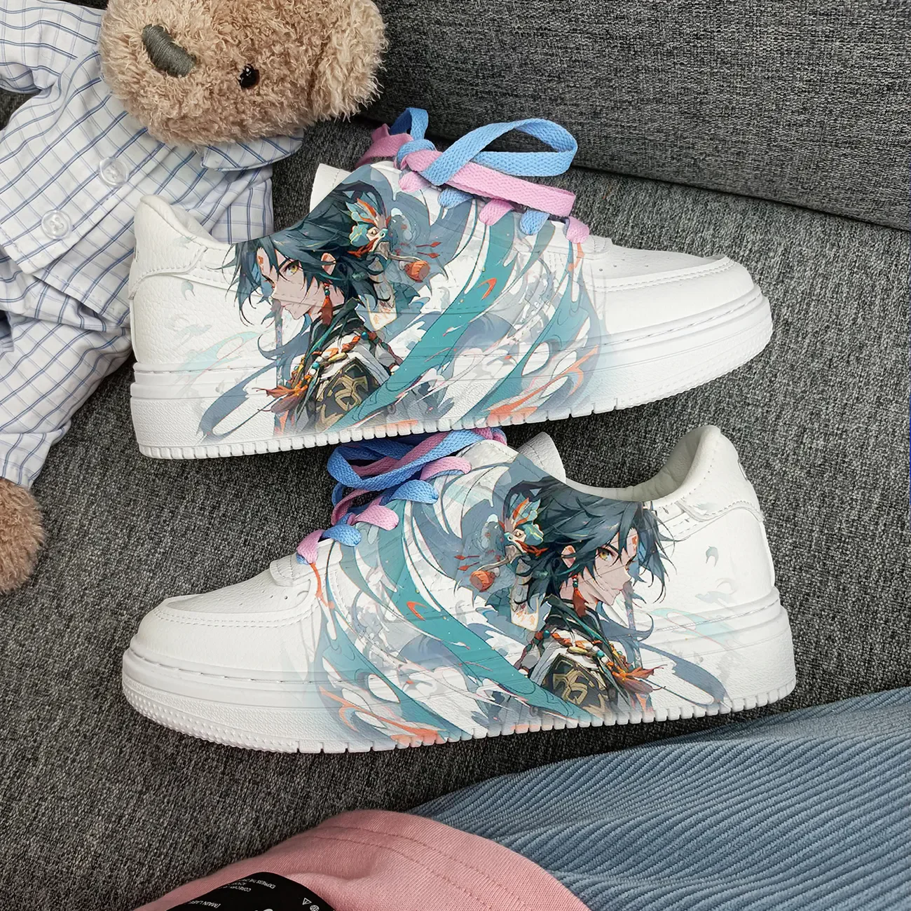 Anime Genshin Impact Xiao Cosplay Anime Little White Shoes Student Flat Bottom Casual Sports Shoes Halloween props
Anime Genshin Impact Xiao Cosplay Anime Little White Shoes Student Flat Bottom Casual Sports Shoes Halloween props