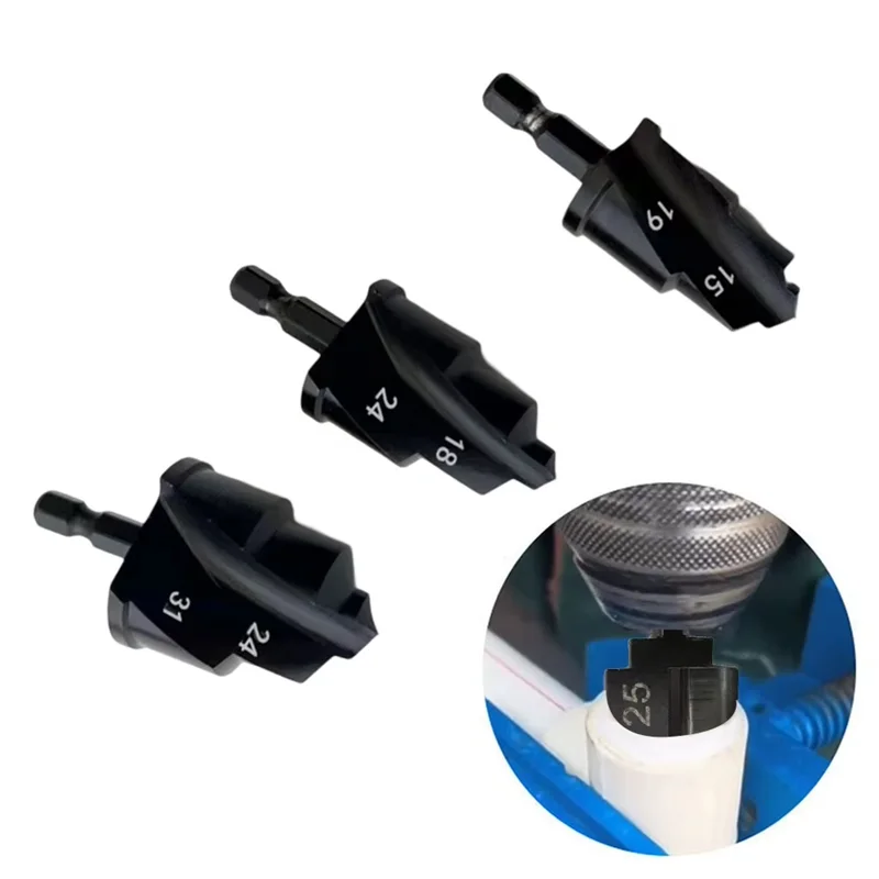 HGFLE-3PC PPR расширительное сверло для водопроводных труб, зенковка, сантехнический сверлильный инструмент, открывалка для отверстий с шестигранным хвостовиком 20/25/32 мм
HGFLE-3PC PPR расширительное сверло для водопроводных труб, зенковка, сантехнический сверлильный инструмент, открывалка для отверстий с шестигранным хвостовиком 20/25/32 мм