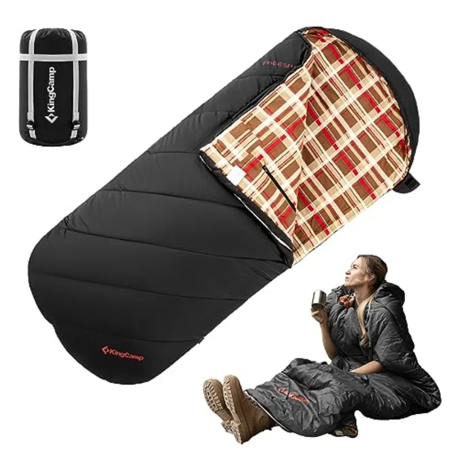 Sleeping Bag for Adults Cold Weather and Warm Extra Wide Big and Tall XL Portable Waterproof Flannel Sleeping Bags Essentials G
Sleeping Bag for Adults Cold Weather and Warm Extra Wide Big and Tall XL Portable Waterproof Flannel Sleeping Bags Essentials G