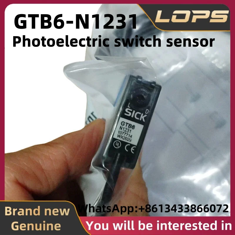 GTB6-N1231 Brand new original SICK Photoelectric switch sensor, large quantity in stock, welcome to consult
GTB6-N1231 Brand new original SICK Photoelectric switch sensor, large quantity in stock, welcome to consult