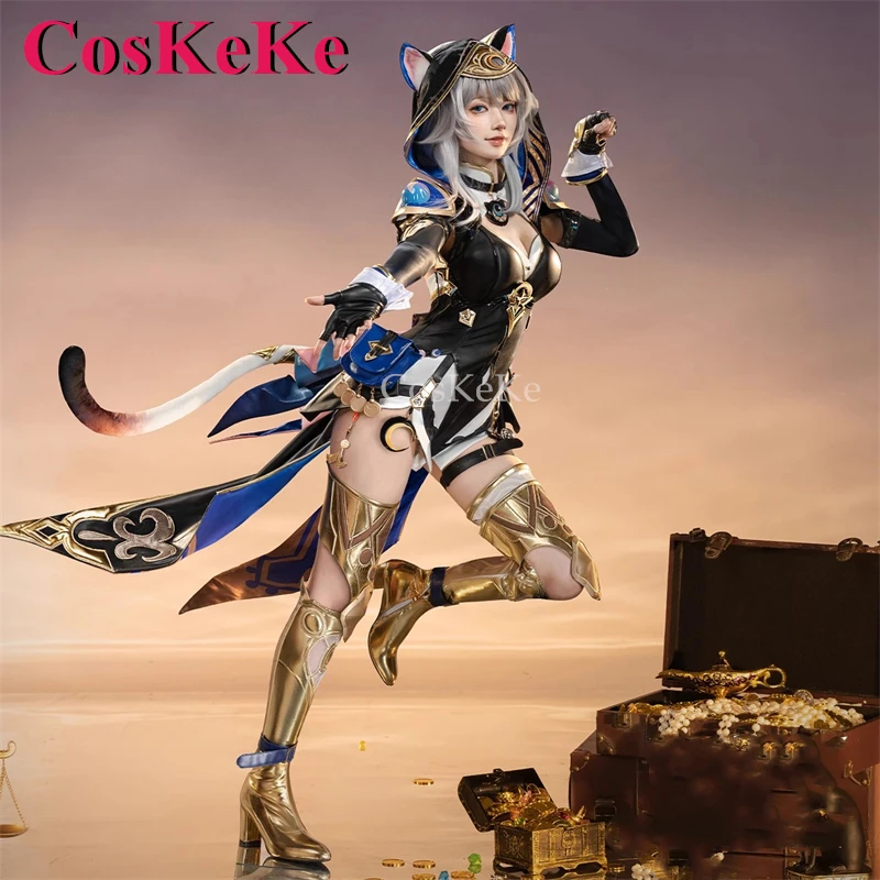 CosKeKe Cifera Косплей Костюм Игра Honkai: Star Rail Элегантная великолепная боевая форма Одежда для ролевых игр и мероприятий S-XL
CosKeKe Cifera Косплей Костюм Игра Honkai: Star Rail Элегантная великолепная боевая форма Одежда для ролевых игр и мероприятий S-XL