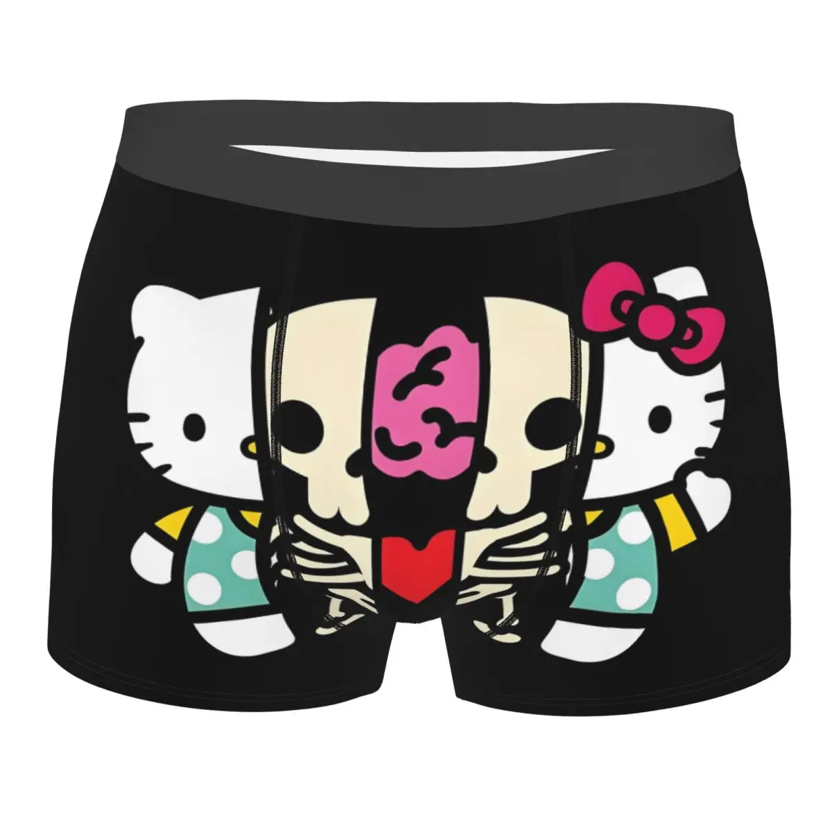 Мужское крутое нижнее белье Hello Kitty Cat на заказ, трусы-боксеры с героями мультфильмов в стиле аниме, мягкие шорты, трусы, трусы
Мужское крутое нижнее белье Hello Kitty Cat на заказ, трусы-боксеры с героями мультфильмов в стиле аниме, мягкие шорты, трусы, трусы