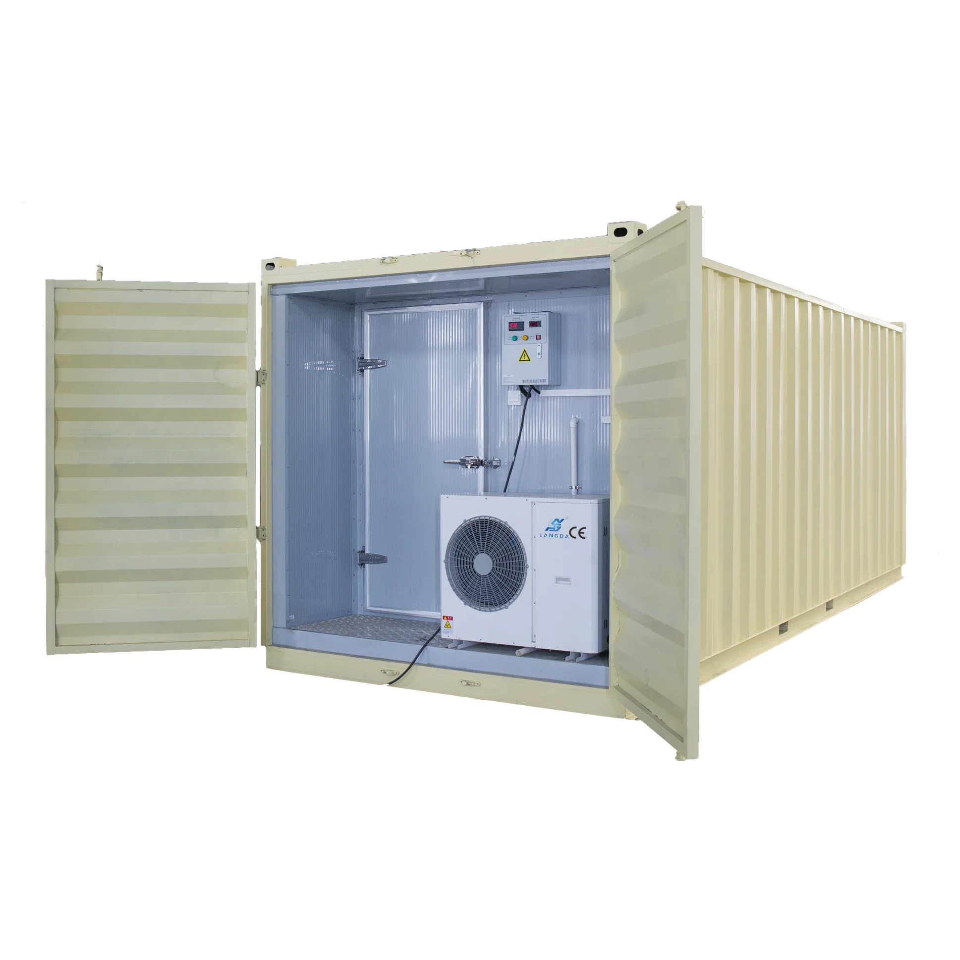 40-Foot refrigerator freezer container solar container
40-Foot refrigerator freezer container solar container