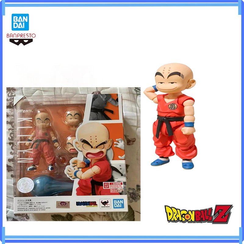 Оригинальная фигурка Bandai Spot Dragon Ball S.h. Фигурка Klilyn Krillin, аниме модель, украшение для мальчика, подарок на день рождения
Оригинальная фигурка Bandai Spot Dragon Ball S.h. Фигурка Klilyn Krillin, аниме модель, украшение для мальчика, подарок на день рождения