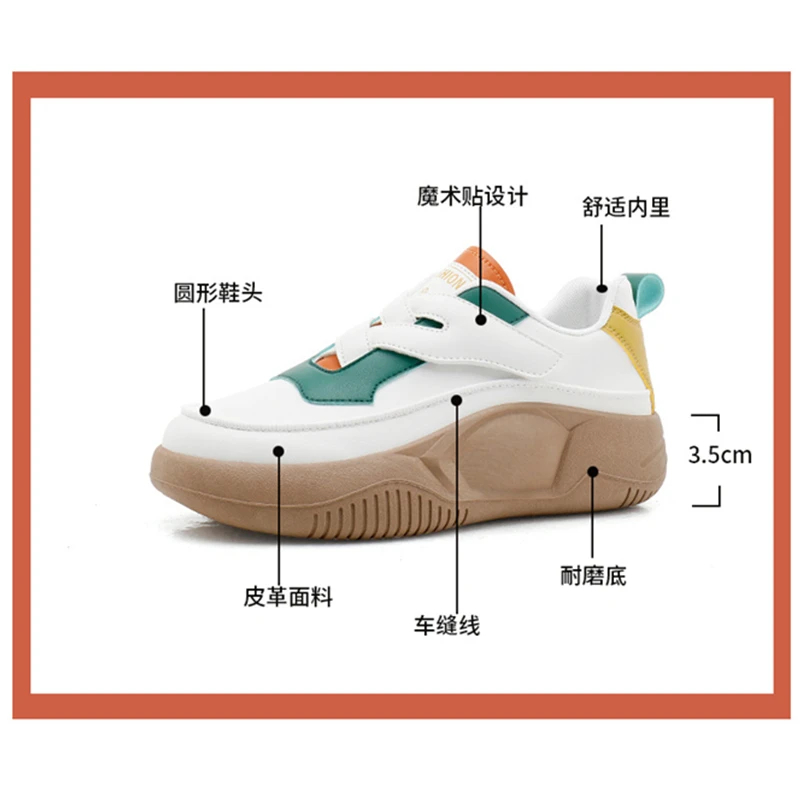Women Sneakers Fashion Platform Sport Shoes Women Non Slip Breathable Casual Shoes Women Increase Shoes Zapatos De Mujer
Women Sneakers Fashion Platform Sport Shoes Women Non Slip Breathable Casual Shoes Women Increase Shoes Zapatos De Mujer