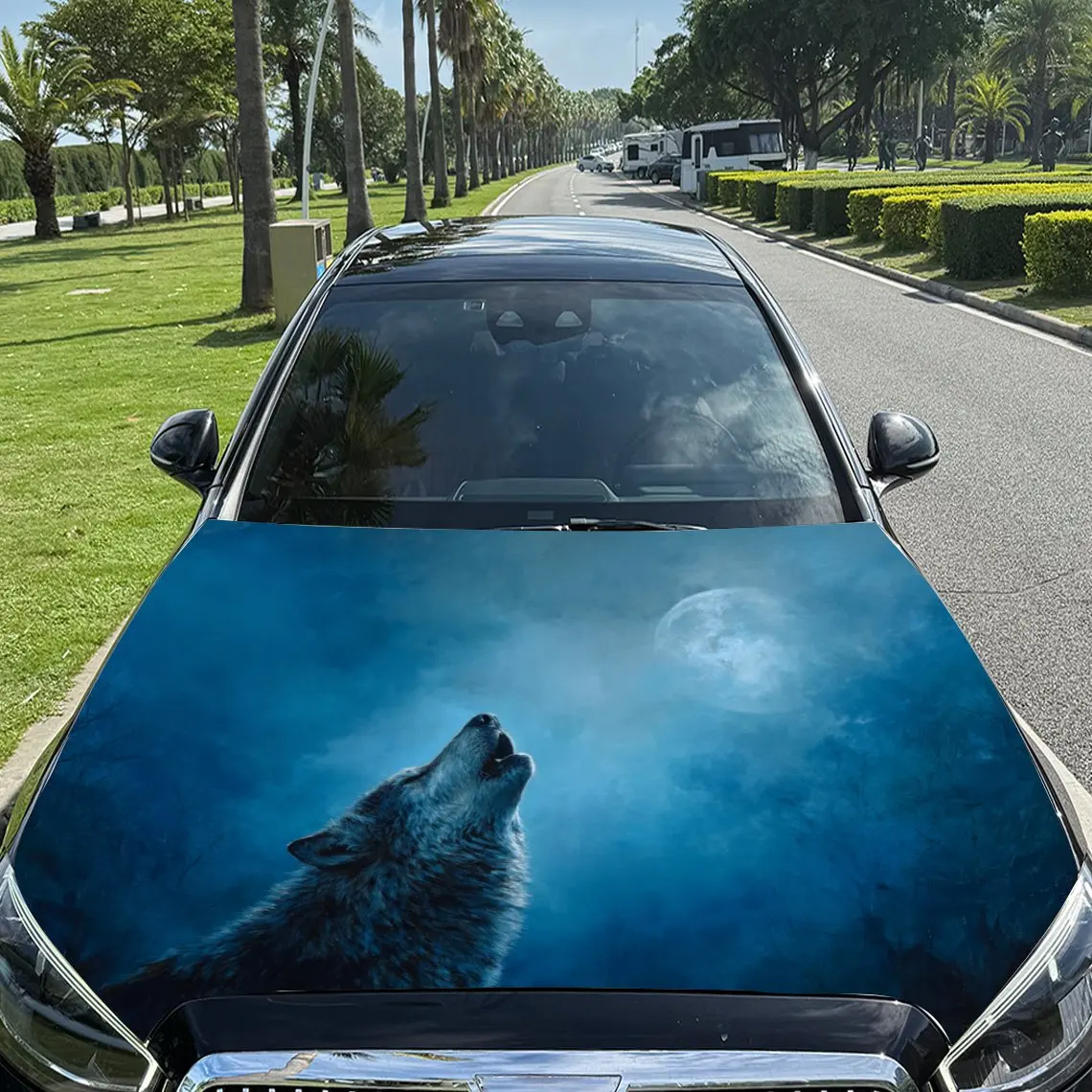 Blue Moonlit Howling Wolf Car Hood Wrap Color Vinyl Sticker Truck Graphic Bonnet Auto Accessories Decoration Protect Decal Gift
Blue Moonlit Howling Wolf Car Hood Wrap Color Vinyl Sticker Truck Graphic Bonnet Auto Accessories Decoration Protect Decal Gift