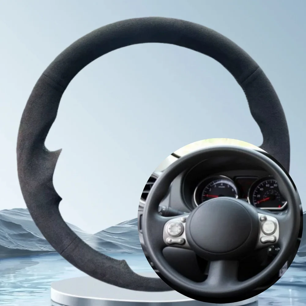 Customization Car Steering Wheel Cover For Nissan March Sunny Versa 2013 Almera Hand Sewing Suede Car Interior Accessories
Customization Car Steering Wheel Cover For Nissan March Sunny Versa 2013 Almera Hand Sewing Suede Car Interior Accessories