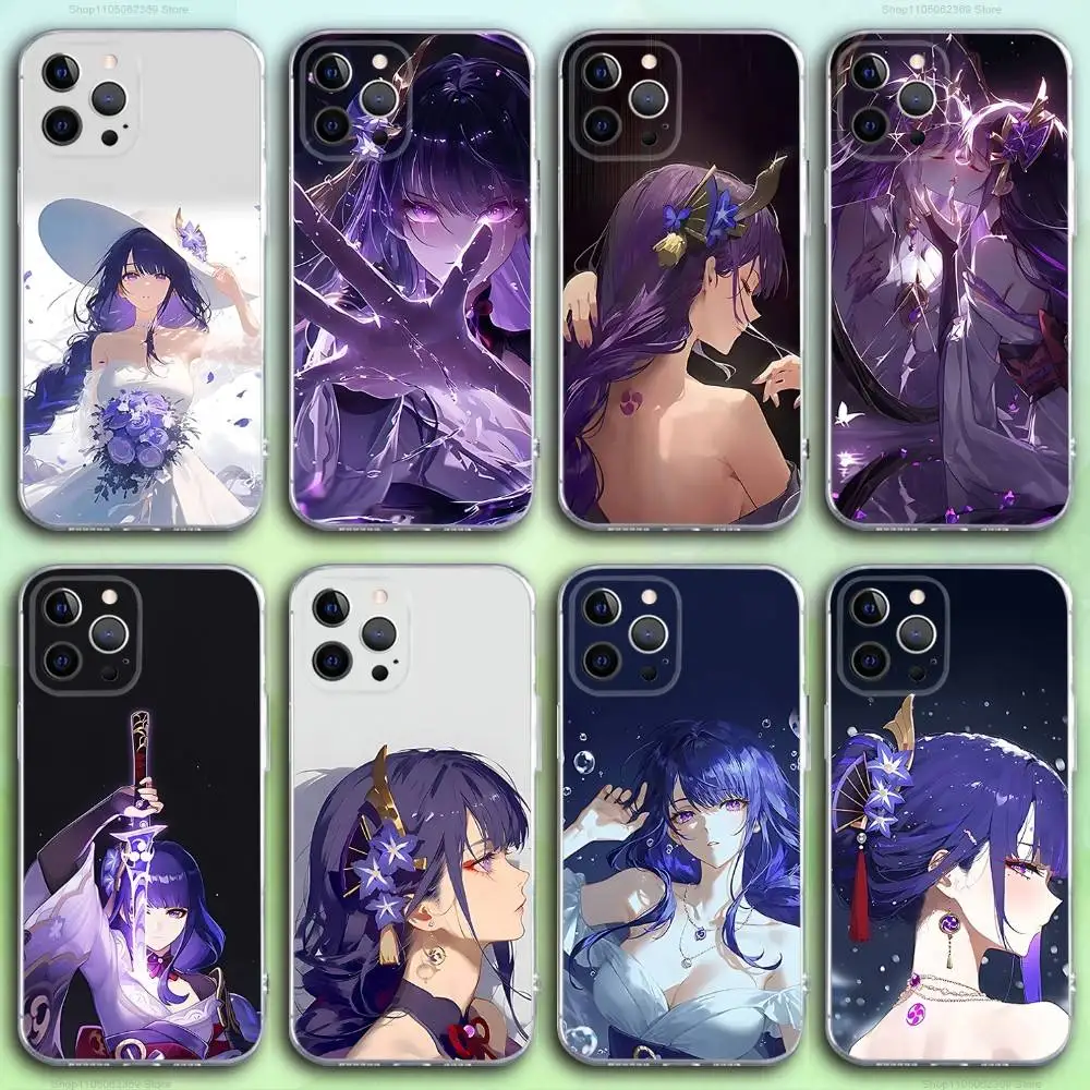 Genshin R-Raiden Shogun Phone Case For iPhone 17,16,15,14,13,12,11 Pro,Max,Plus,X,XS,XR,SE4,E Mini Transparent Soft Cover
Genshin R-Raiden Shogun Phone Case For iPhone 17,16,15,14,13,12,11 Pro,Max,Plus,X,XS,XR,SE4,E Mini Transparent Soft Cover