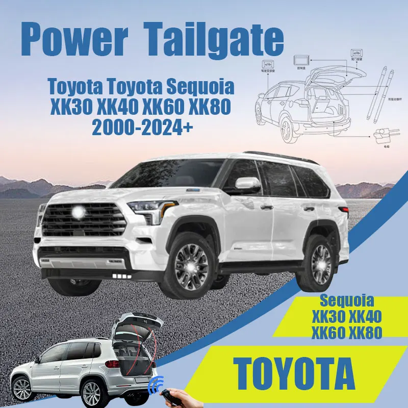 Для Toyota Sequoia XK30 XK40 XK60 XK80 2000-2024 + автомобильная электрическая задняя дверь, модифицированная автоматическая интеллектуальная автоматическая подъемная дверь
Для Toyota Sequoia XK30 XK40 XK60 XK80 2000-2024 + автомобильная электрическая задняя дверь, модифицированная автоматическая интеллектуальная автоматическая подъемная дверь
