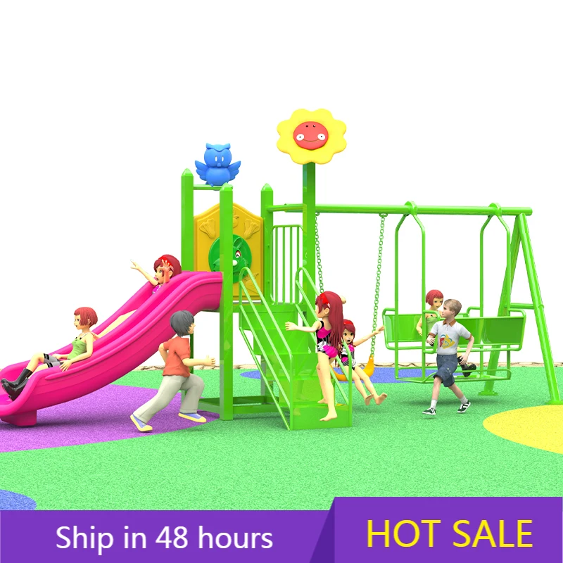 YTYIN Kids Small Amusement Park Equipment Slide and Swing Combination Outdoor Playground for Children
YTYIN Kids Small Amusement Park Equipment Slide and Swing Combination Outdoor Playground for Children