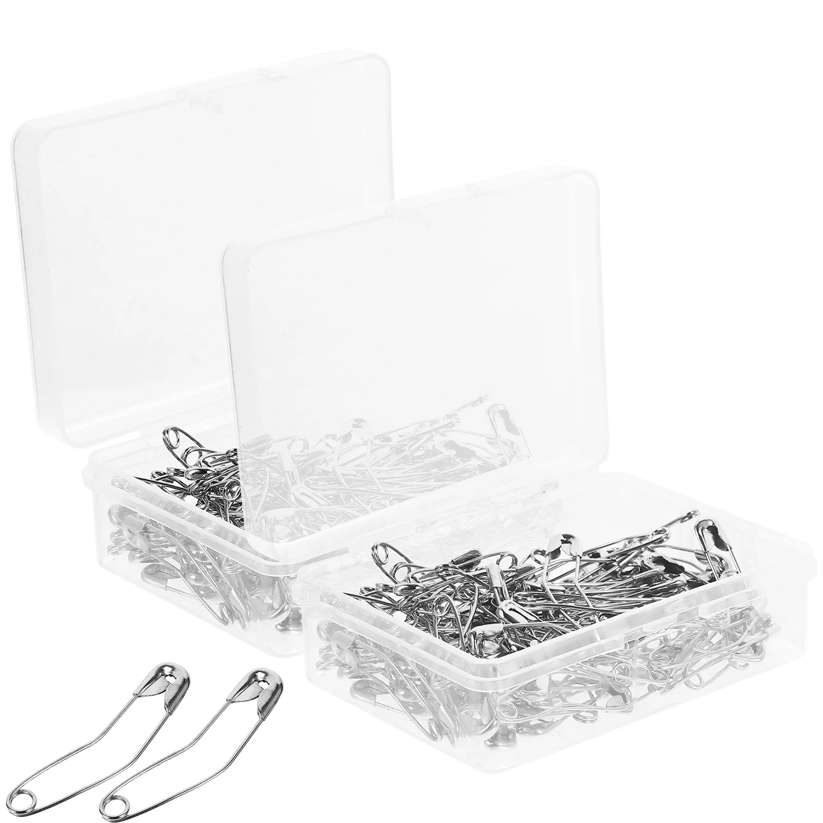 200Pcs Curved Safety Pins Heavy Duty Stainless Steel Smooth Edge for Sewing Crafts Jewelry Making Decorative Lapel Pin Utility
200Pcs Curved Safety Pins Heavy Duty Stainless Steel Smooth Edge for Sewing Crafts Jewelry Making Decorative Lapel Pin Utility