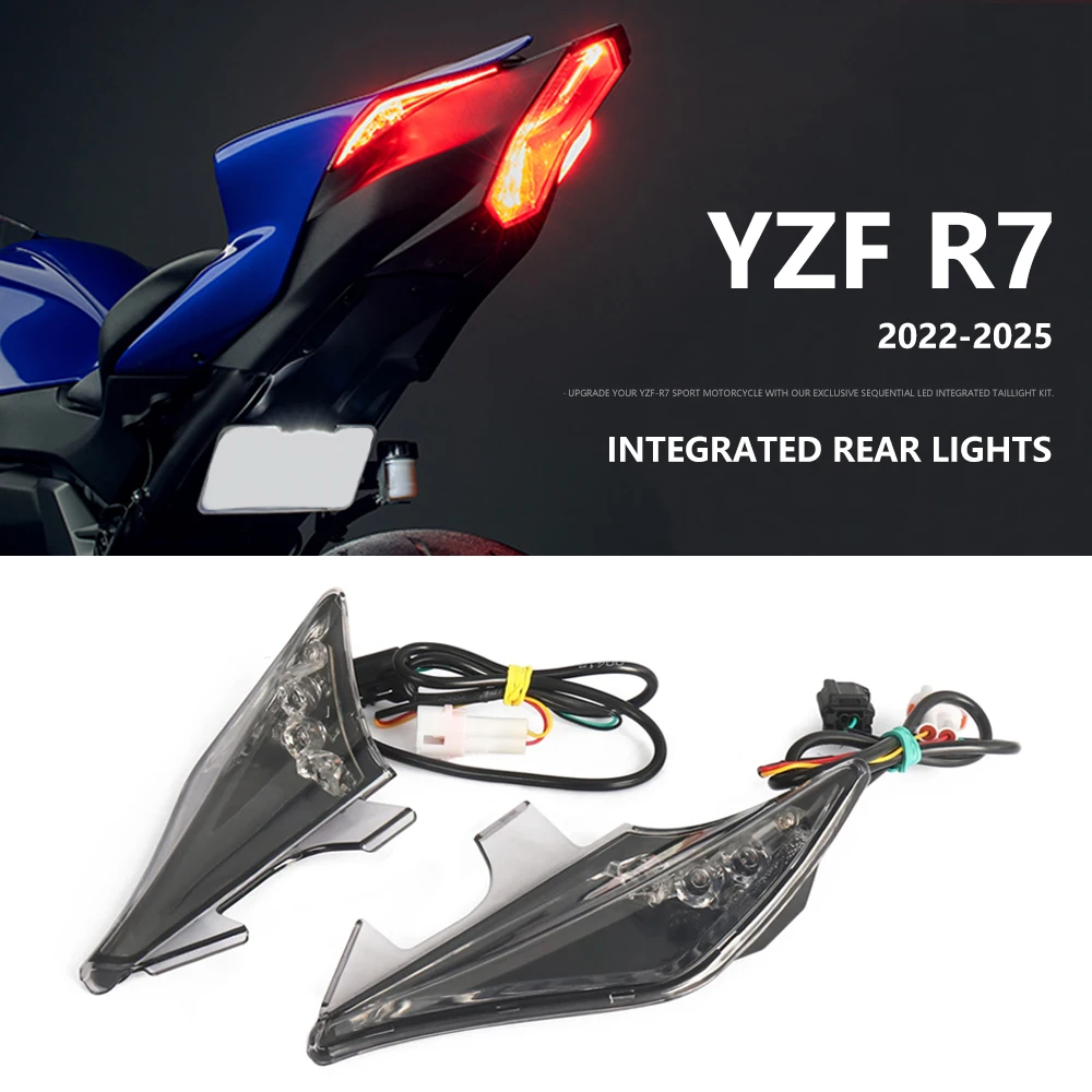 For YAMAHA YZF-R7 YZFR7 YZF R7 r7 LED Turn Signals Indicator Blinker Light Waterproof 2022 2023 2024 2025 Motorcycle Accessorie
For YAMAHA YZF-R7 YZFR7 YZF R7 r7 LED Turn Signals Indicator Blinker Light Waterproof 2022 2023 2024 2025 Motorcycle Accessorie