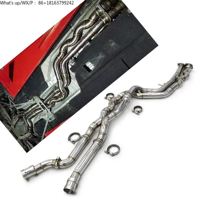 COC Sport Equal Length Mid Pipe for BMW M2C/M2 Competition S55 F87 3.0T 2018-2023 Stainless Steel Exhaust Pipe
COC Sport Equal Length Mid Pipe for BMW M2C/M2 Competition S55 F87 3.0T 2018-2023 Stainless Steel Exhaust Pipe