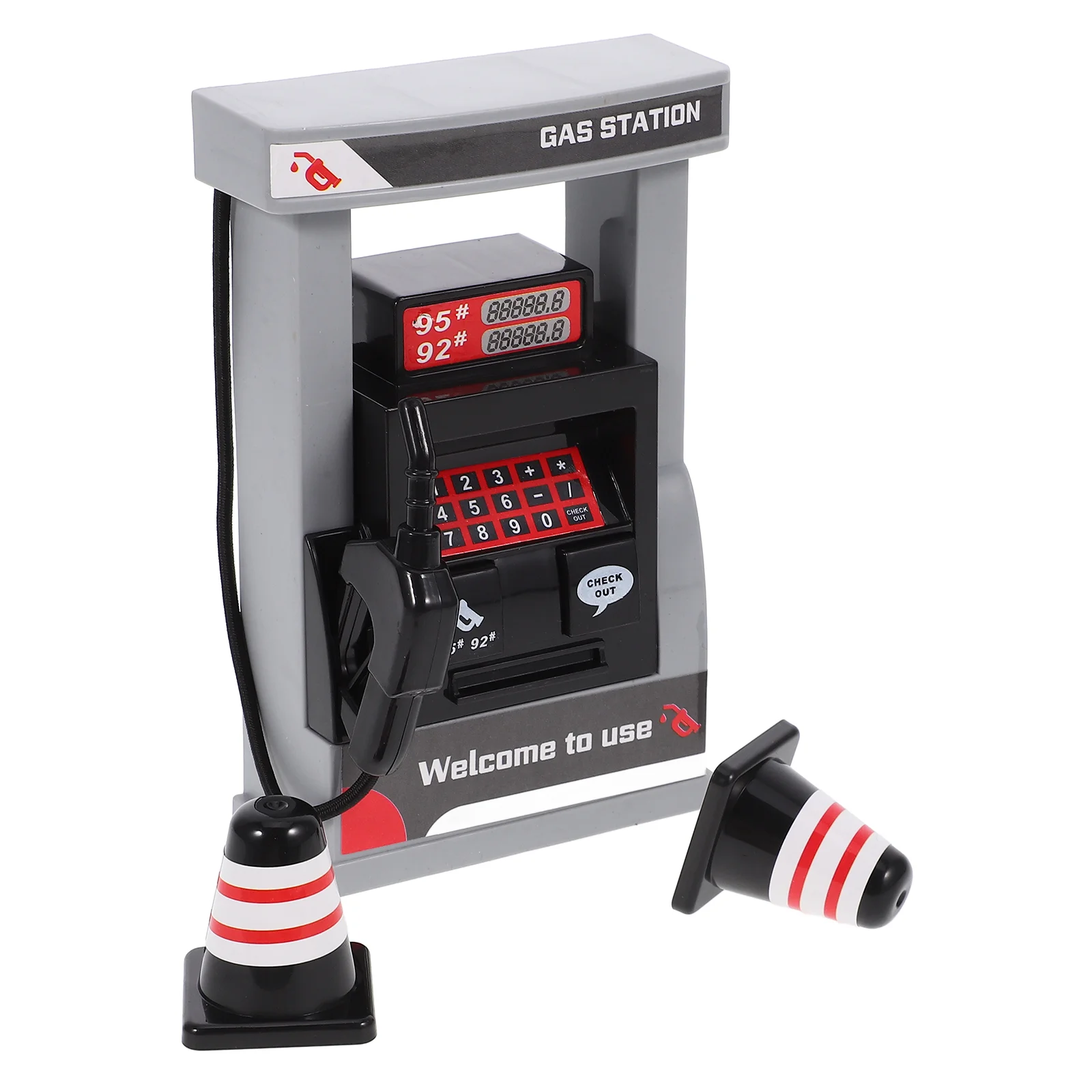 Kids Gas Station Play House Simulation Plus 2 Roadblocks Children's Toys Boy Model Driving Pump
Kids Gas Station Play House Simulation Plus 2 Roadblocks Children's Toys Boy Model Driving Pump