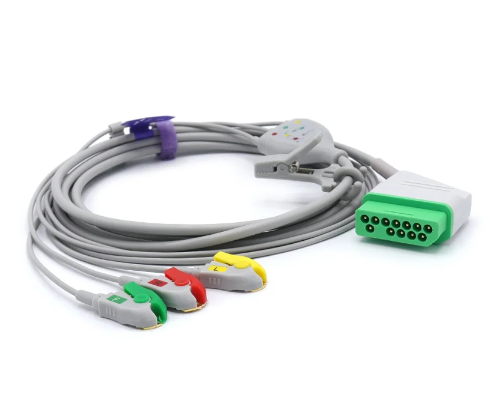 Different Types Universal Electrodes US USA Standard 3 Leads 5 Leads 10 Leads Cables
Different Types Universal Electrodes US USA Standard 3 Leads 5 Leads 10 Leads Cables