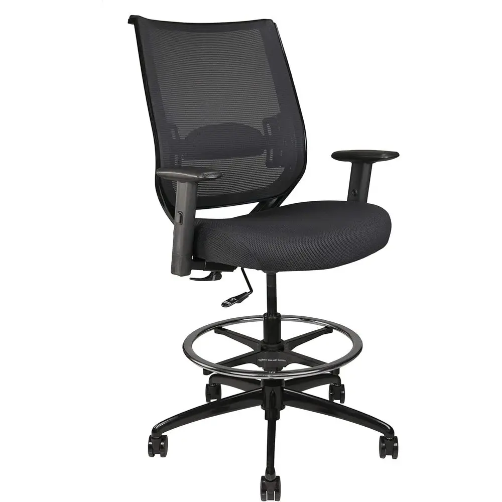 Adjustable Height Ergonomic Office Chair with Breathable Fabric Seat and Mesh Back, 25-35 for Tall, Hard Floor Casters
Adjustable Height Ergonomic Office Chair with Breathable Fabric Seat and Mesh Back, 25-35 for Tall, Hard Floor Casters
