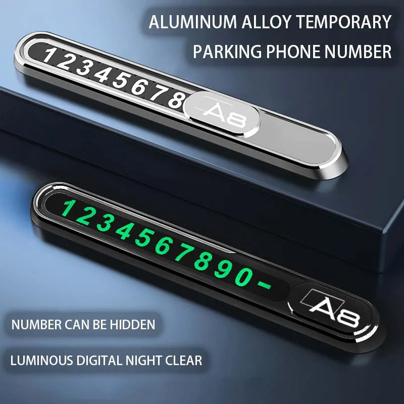 Car Temporary Parking Plate Phone Number Plate Metal For Audi A8 D3 D4 D5 2024 Accessories Interior Body Kit Front Grill Carplay
Car Temporary Parking Plate Phone Number Plate Metal For Audi A8 D3 D4 D5 2024 Accessories Interior Body Kit Front Grill Carplay