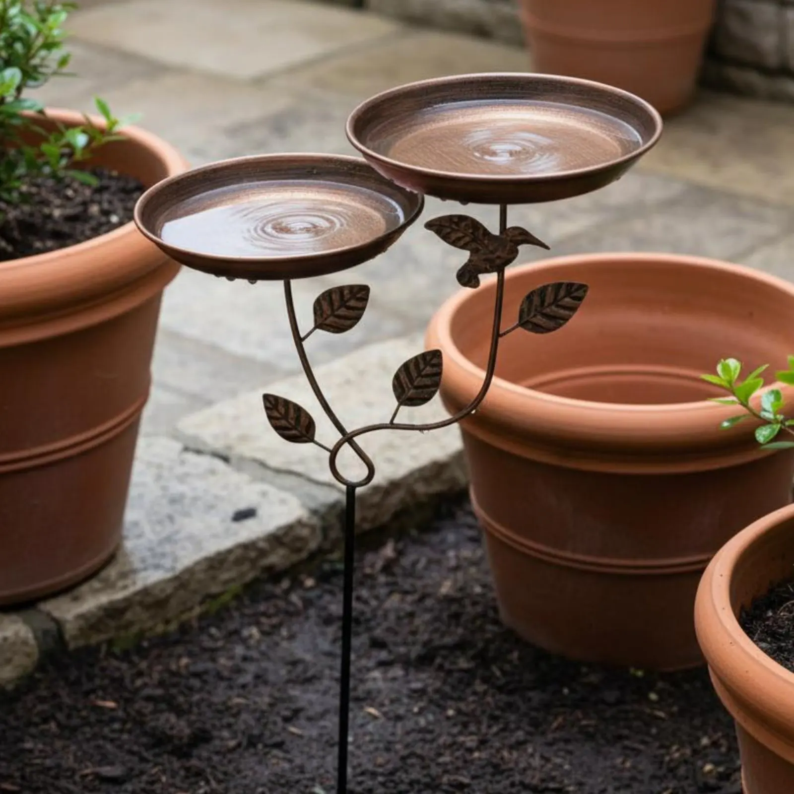 Metal Bird Bath Stable Garden Bird Bath Outdoor Decor Long-Lasting Weather Resistant for Courtyard
Metal Bird Bath Stable Garden Bird Bath Outdoor Decor Long-Lasting Weather Resistant for Courtyard