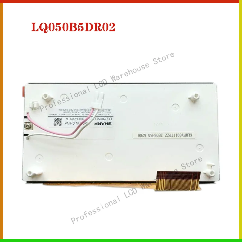 Оригинальный новый 5-дюймовый ЖК-дисплей LQ050B5DR02 LQ050B5DR01 LQ050B5DR03 экран для Mercedes DVD GPS-навигация ЖК-мониторы
Оригинальный новый 5-дюймовый ЖК-дисплей LQ050B5DR02 LQ050B5DR01 LQ050B5DR03 экран для Mercedes DVD GPS-навигация ЖК-мониторы