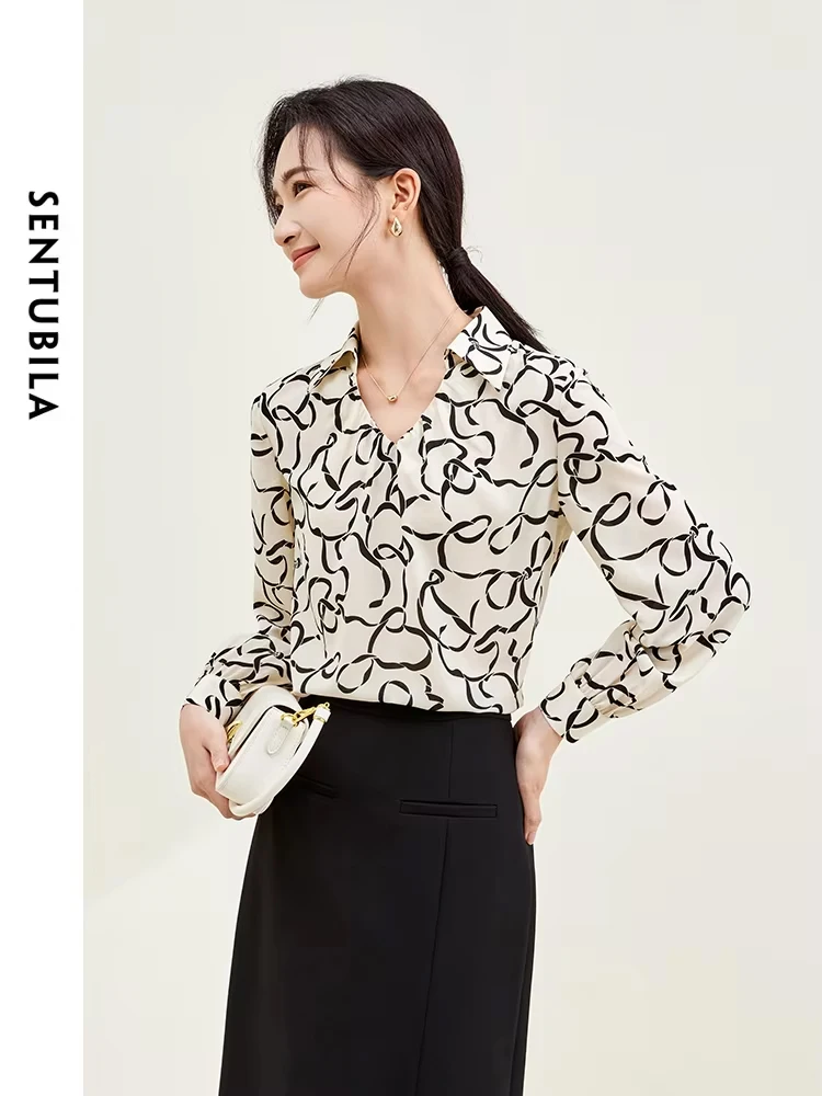 SENTUBILA Fashion Woman Elegant Chiffon Tops and Blouse for Women Fall Fashion 2024 Abstract Print Long Sleeve Shirts 133V50651
SENTUBILA Fashion Woman Elegant Chiffon Tops and Blouse for Women Fall Fashion 2024 Abstract Print Long Sleeve Shirts 133V50651