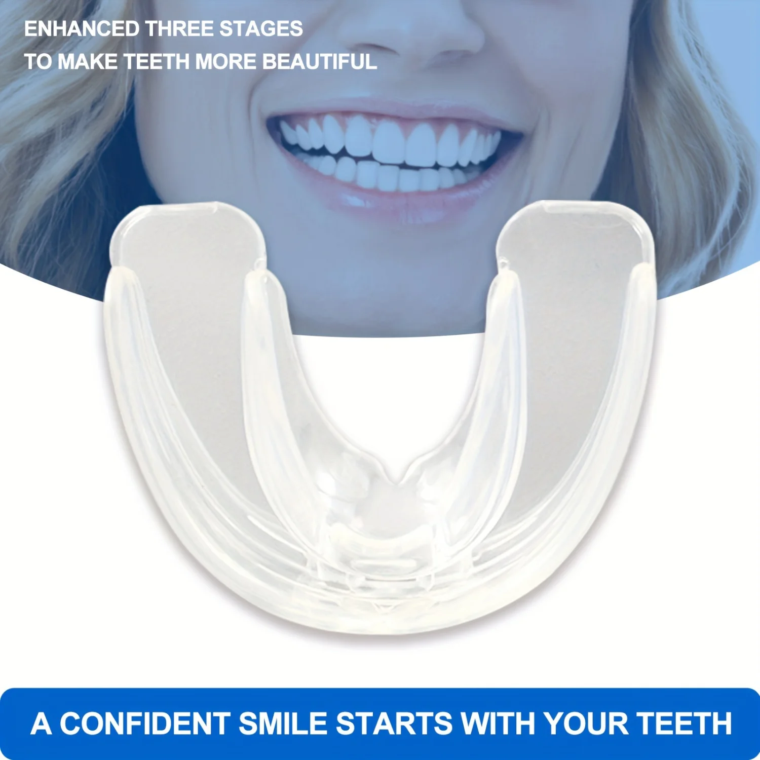 3pcs Mouth Guards, Sleeping Teeth Braces - Comfortable Dental Night Guards for Sleep, Teeth Grinding, and TMJ Relief Fanny pack
3pcs Mouth Guards, Sleeping Teeth Braces - Comfortable Dental Night Guards for Sleep, Teeth Grinding, and TMJ Relief Fanny pack