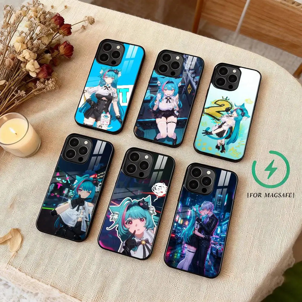 NTE M-Mint Neverness to Everness Phone Case For iPhone 17,16,15,14,13,12,Plus,Pro,Max for Magsafe Magnetic Wireless Charging
NTE M-Mint Neverness to Everness Phone Case For iPhone 17,16,15,14,13,12,Plus,Pro,Max for Magsafe Magnetic Wireless Charging