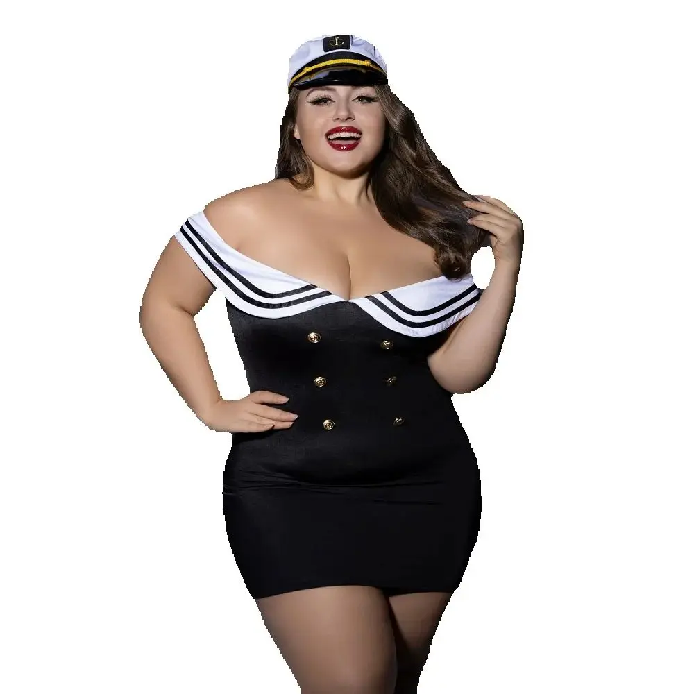 Women's Plus Size Roleplay Police Uniform Adult Lady Large Size Cosplay Teacher Lingerie Dress Halloween Party Cos Costumes
Women's Plus Size Roleplay Police Uniform Adult Lady Large Size Cosplay Teacher Lingerie Dress Halloween Party Cos Costumes