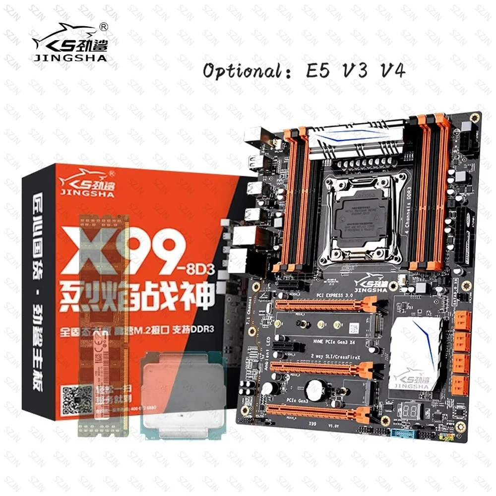 Материнская плата X99 Студийный компьютер LGA2011-3 Поддержка E5 V3/V4 DDR3 Макс. 256 ГБ USB3.0 NVME M.2 SSD GPU Crossfire
Материнская плата X99 Студийный компьютер LGA2011-3 Поддержка E5 V3/V4 DDR3 Макс. 256 ГБ USB3.0 NVME M.2 SSD GPU Crossfire