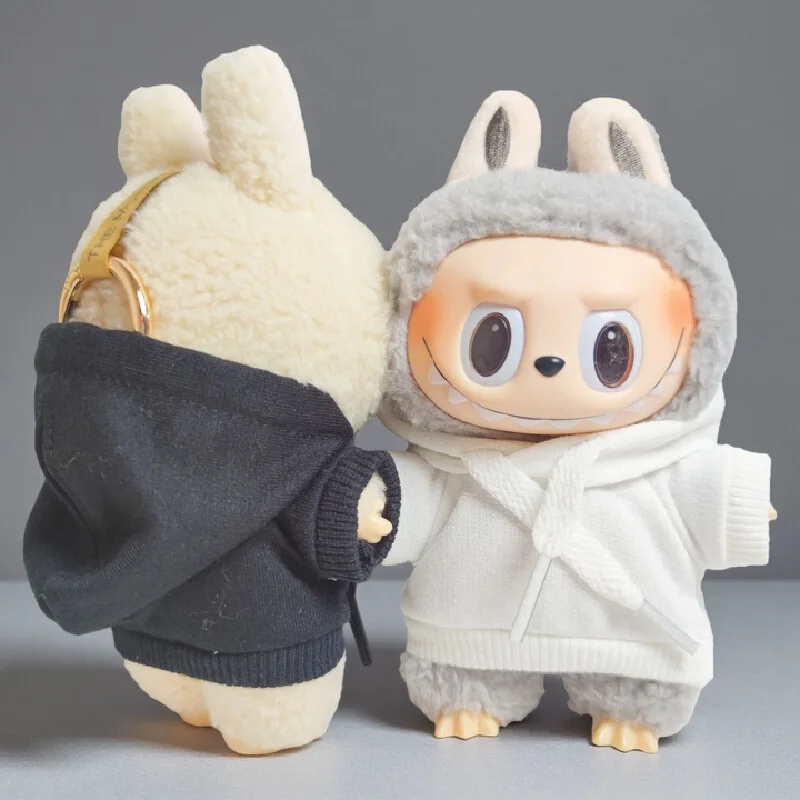 Только одежда без куклы, кукольная толстовка с капюшоном для детской одежды labubu 17 см, хлопковая кукла, модная толстовка с капюшоном, комплект кепки с резьбой
Только одежда без куклы, кукольная толстовка с капюшоном для детской одежды labubu 17 см, хлопковая кукла, модная толстовка с капюшоном, комплект кепки с резьбой