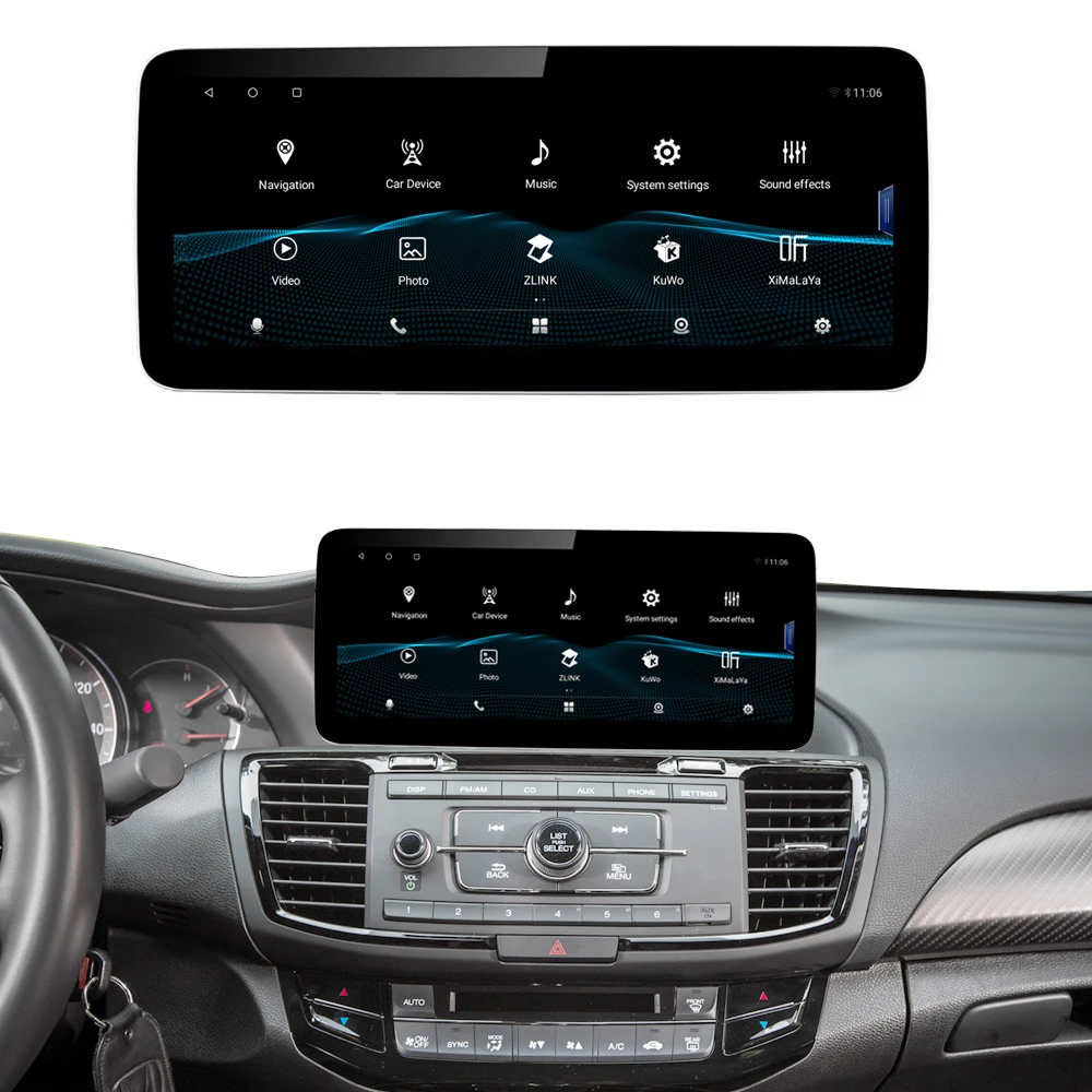 Road Top 12.3 inch Android Car DVD Player Car Radio GPS Multimedia Screen Android Auto CarPlay for Honda Accord 2014-2017
Road Top 12.3 inch Android Car DVD Player Car Radio GPS Multimedia Screen Android Auto CarPlay for Honda Accord 2014-2017
