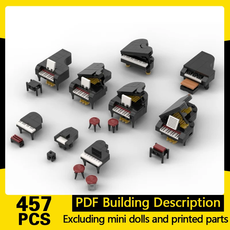 City Street View Model MOC Building Bricks Grand Piano Bundle Modular Technology Gifts Holiday Assemble Children Toys Suit
City Street View Model MOC Building Bricks Grand Piano Bundle Modular Technology Gifts Holiday Assemble Children Toys Suit