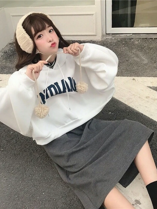 Hooded Zip-Up Hoodies Woman Sportswear O Neck Striped Sleeved Hip-Hop Graphic Round Clothing Oversized Spring Fall Lovely Y2K
Hooded Zip-Up Hoodies Woman Sportswear O Neck Striped Sleeved Hip-Hop Graphic Round Clothing Oversized Spring Fall Lovely Y2K