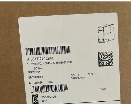 Brand New 3SK1121-1CB41 Warrently One-year Fast delivery
Brand New 3SK1121-1CB41 Warrently One-year Fast delivery