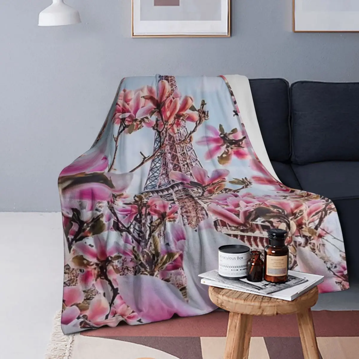 Vintage French Paris Flower Blanket Soft Warm Flannel Throw Blanket Cover for Bed Living room Picnic Travel Home Couch 
Vintage French Paris Flower Blanket Soft Warm Flannel Throw Blanket Cover for Bed Living room Picnic Travel Home Couch
