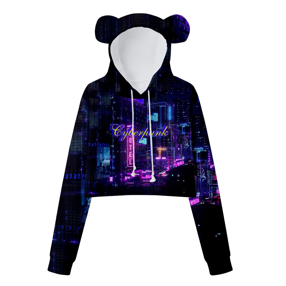 bear ears cropped sweatshirt women's sweater cropped sweatshirt sexy Fashion hoodie sportswear trend22
bear ears cropped sweatshirt women's sweater cropped sweatshirt sexy Fashion hoodie sportswear trend22