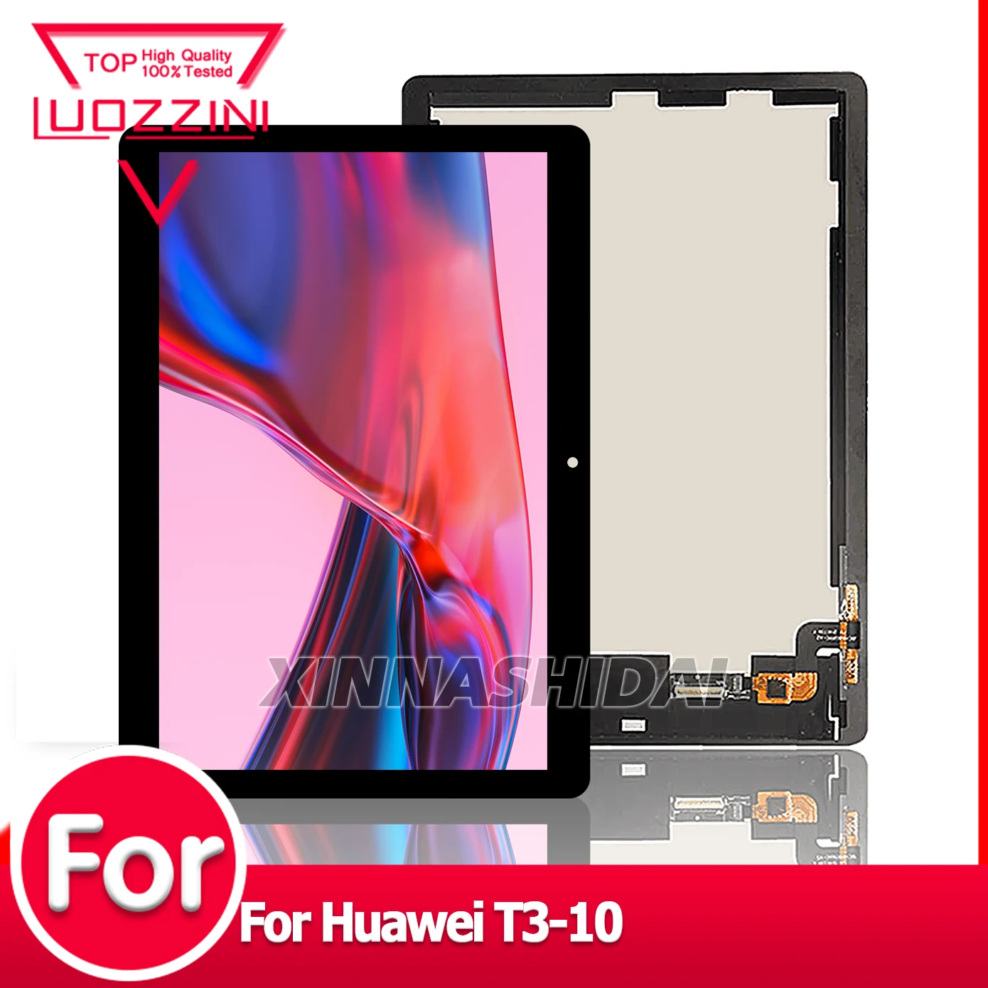 Tested 100% Quality For Huawei T3-10 LCD Display Touch Screen Digitizer Assembly for Huawei MediaPad T3-10 Touch Repair
Tested 100% Quality For Huawei T3-10 LCD Display Touch Screen Digitizer Assembly for Huawei MediaPad T3-10 Touch Repair